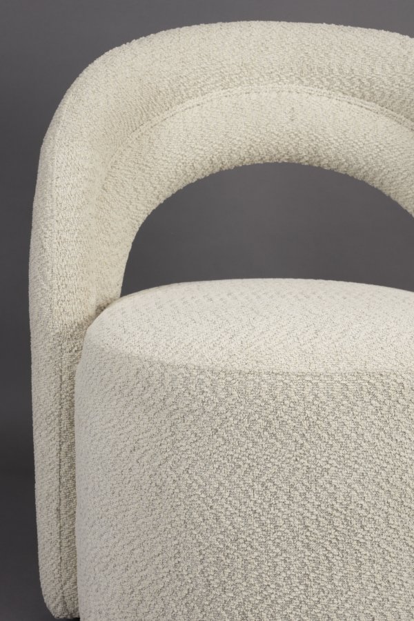 DUTCHBONE Lounge Chair Seina Swivel Beige