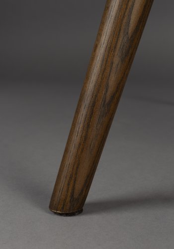 DUTCHBONE lenestol lin plomme