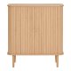 HOUSE NORDIC Nikko skjenk - Skjenk, 2 drer, naturfarget<br>80x40x87 cm
