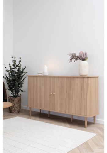 HOUSE NORDIC Nikko skjenk - Skjenk, 2 drer, naturfarget<br>140x40x79 cm