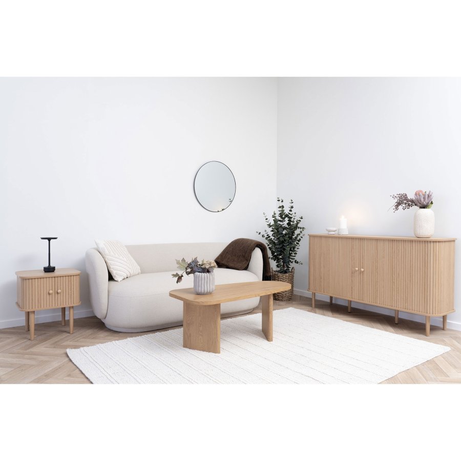 HOUSE NORDIC Nikko skjenk - Skjenk, 2 drer, naturfarget<br>140x40x79 cm