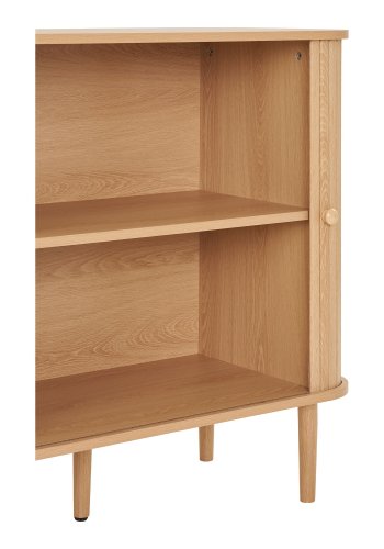 HOUSE NORDIC Nikko skjenk - Skjenk, 2 drer, naturfarget<br>140x40x79 cm