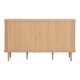 HOUSE NORDIC Nikko skjenk - Skjenk, 2 drer, naturfarget<br>140x40x79 cm