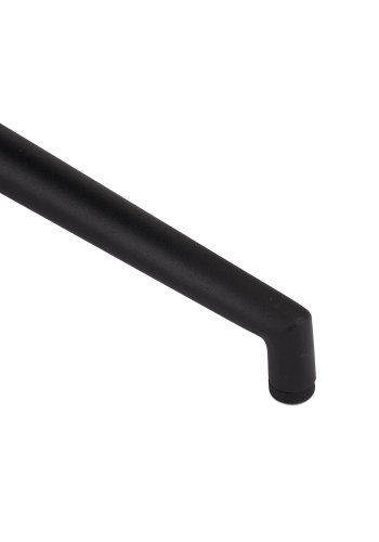 Luna spisebordstol, med armlener - sort PU