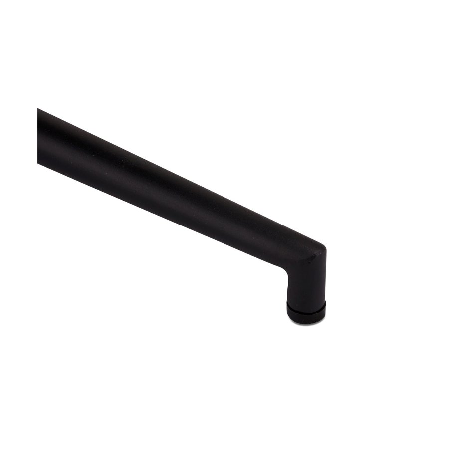 Luna spisebordstol, med armlener - mrkebrun PU