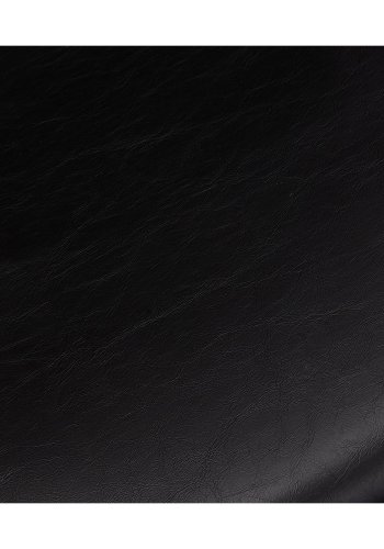 Isabel barkrakk, med rygg og fotsttte - sort PU