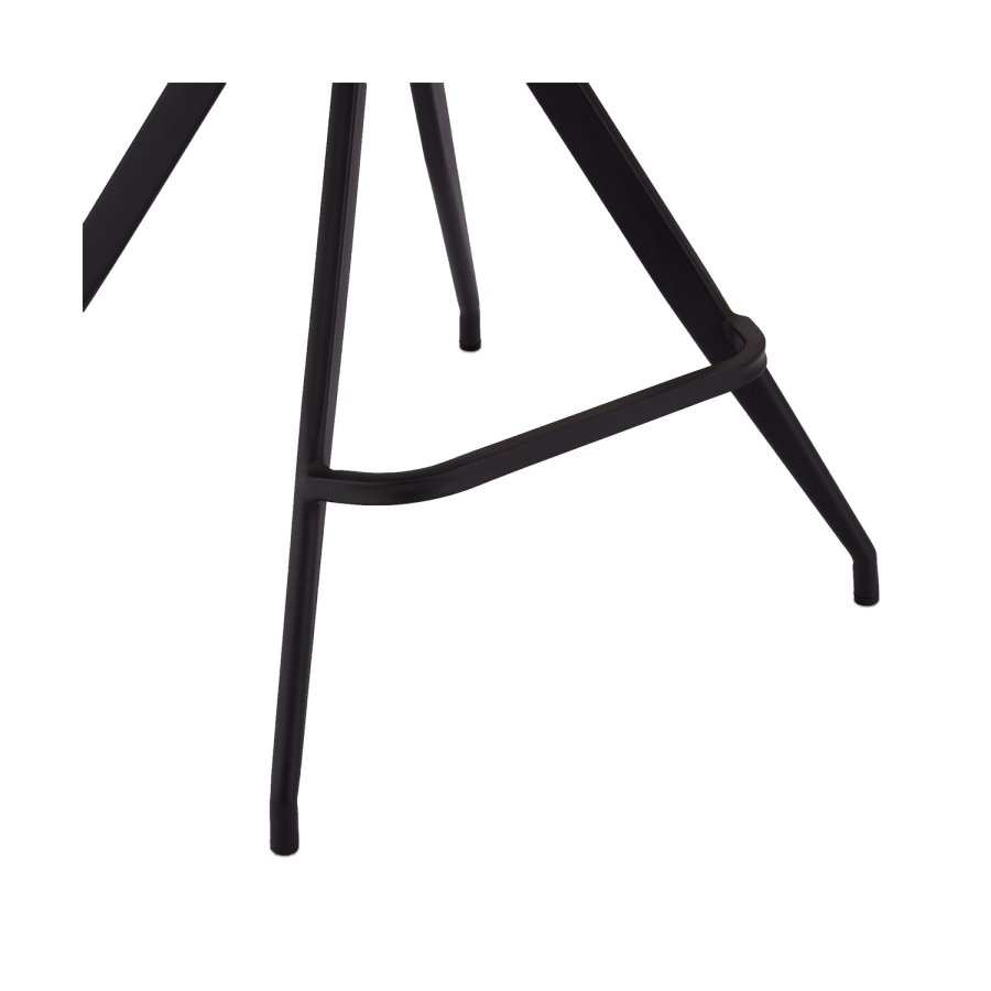 Isabel barkrakk, med rygg og fotsttte - mrkebrun PU