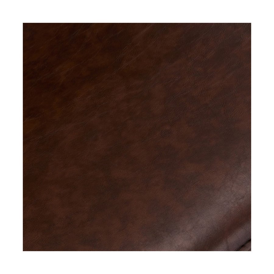 Isabel barkrakk, med rygg og fotsttte - mrkebrun PU