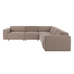 ROWICO Willard h�rnsoffa 3+3-sits beige tyg Brenda #34 (c1)