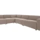 ROWICO Willard h�rnsoffa 3+3-sits beige tyg Brenda #34 (c1)
