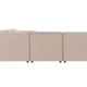 ROWICO Willard h�rnsoffa 3+3-sits ljusbeige tyg Alice #01 (c4)