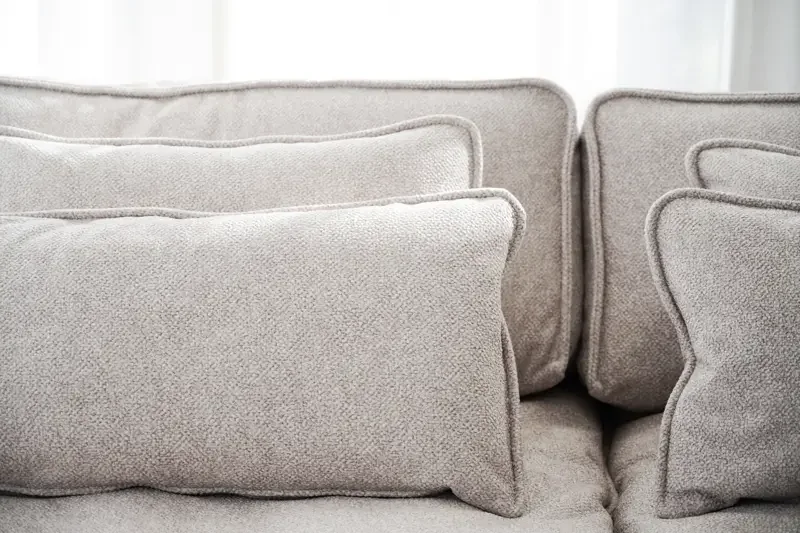 ROWICO Rawlins 3 pers. sofa, Maxi, m. 4 puter - beige stoff