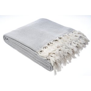 NORDVÄRK Bal?ks?rt? sengetppe, rektangulr - antracitgr bomuld (200x230)