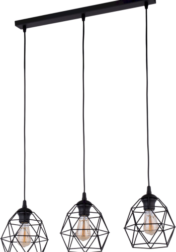  Galaxy svart hengelampe 3-sett 