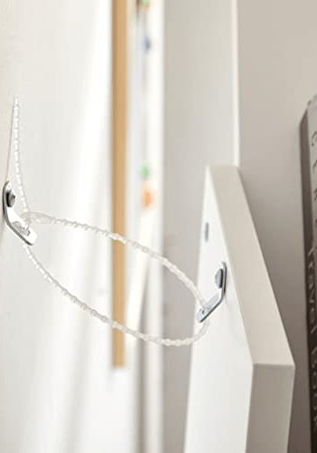 VASAGLE Bücherregal „Tree“ – weiße Spanplatte