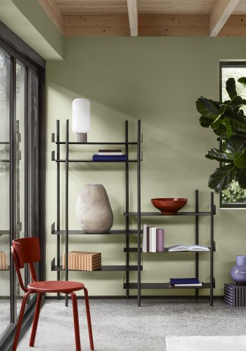 BROSTE COPENHAGEN Nobuko Buchstütze - Orchidee hellviolett Eisen