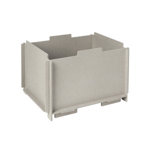 BROSTE COPENHAGEN Stacie opbevaringsbox, stabelbar - gr MDF (34x44)