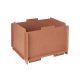 BROSTE COPENHAGEN Stacie Aufbewahrungsbox, stapelbar – braunes MDF (34 x 44)