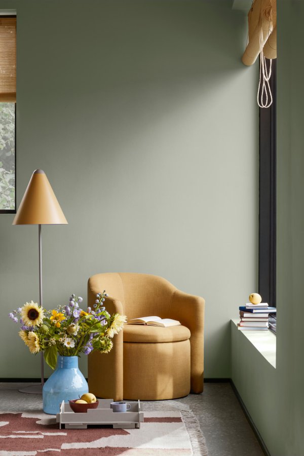 BROSTE COPENHAGEN Stacie Tablett, stapelbar – graues MDF (34x44)