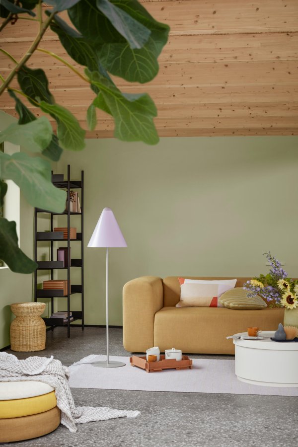 BROSTE COPENHAGEN Stacie Tablett, stapelbar – braunes MDF (34x44)