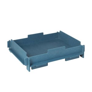 BROSTE COPENHAGEN Stacie bakke, stabelbar - bl MDF (34x44)