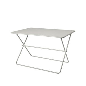 BROSTE COPENHAGEN Eden havebord, rektangulr - beige gr stl (120x70)