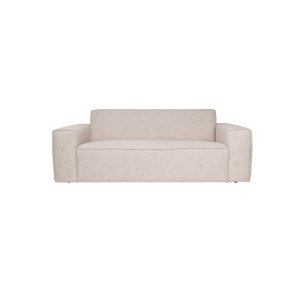 ZUIVER Bor 2,5-personers sofa - latte polyester og tr