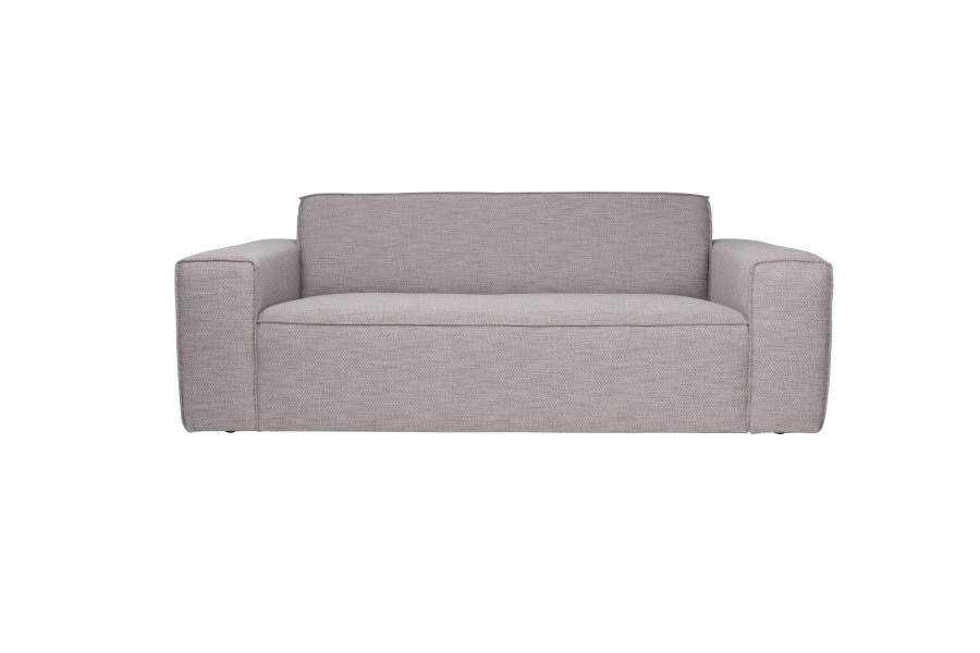 ZUIVER Bor Sofa 2,5-seters sofa - gr polyester og tre