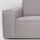 ZUIVER Bor Sofa 2,5-seters sofa - gr polyester og tre
