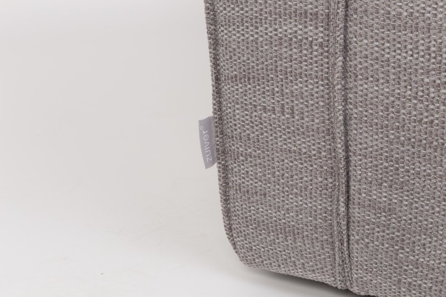 ZUIVER Bor Sofa 2,5-seters sofa - gr polyester og tre