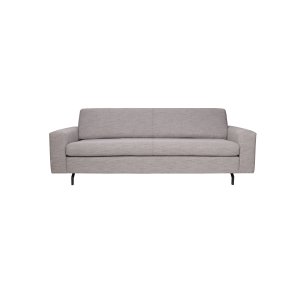 ZUIVER Jean 2,5-personers sofa - gr polyester og stl