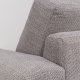 ZUIVER Jean 2,5-seters sofa - gr polyester og stl
