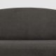 WHITE LABEL LIVING Polly sofa - grtt stoff og strykejern