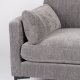 ZUIVER Sommer 3-seters sofa - antrasittgr polyester og stl
