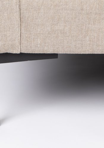 ZUIVER Sommer 7-seters hjrnesofa - lamell polyester og stl