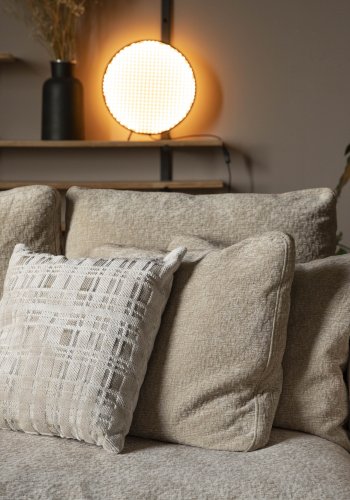 ZUIVER Sense 3-manns sofa - naturlig myk polyester og plast