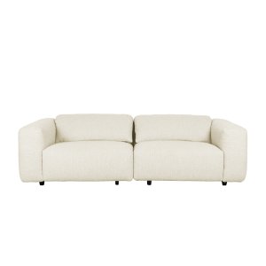 ZUIVER Wings 3-personers sofa - natur polyester og tr