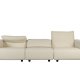 ZUIVER Wings 4,5-manns sofa - naturlig polyester og tre