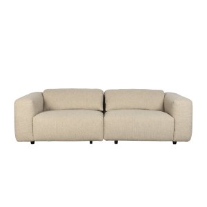 ZUIVER Wings 3-personers sofa - caramel polyester og tr