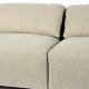 ZUIVER Wings 3-seters sofa - karamell polyester og tre