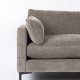 ZUIVER Sommer 4,5-manns sofa - kaffe polyester og stl