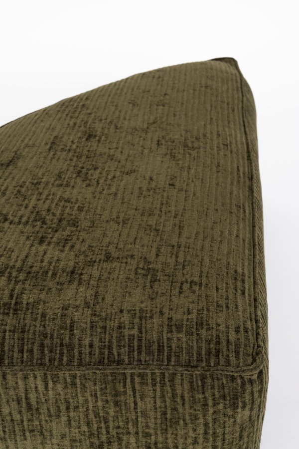 ZUIVER Hunter Sofaelement Pai Pouf, Hyre - skogsflyel og plast