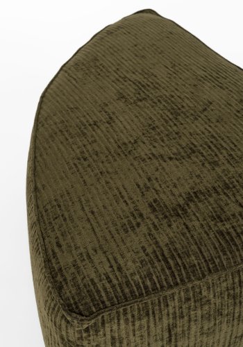 ZUIVER Hunter Sofaelement Pai Pouf, Hyre - skogsflyel og plast