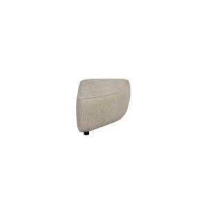 ZUIVER Hunter Sofa element Pie Puf, Hjre - sand fljl og plast