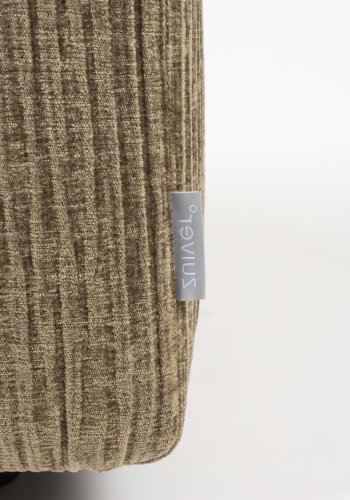 ZUIVER Hunter Sofaelement Pai Puff, Hyre - moseflyel og plast