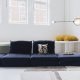 ZUIVER Hunter 4,5-personers sofa - navy fl�jl og plast
