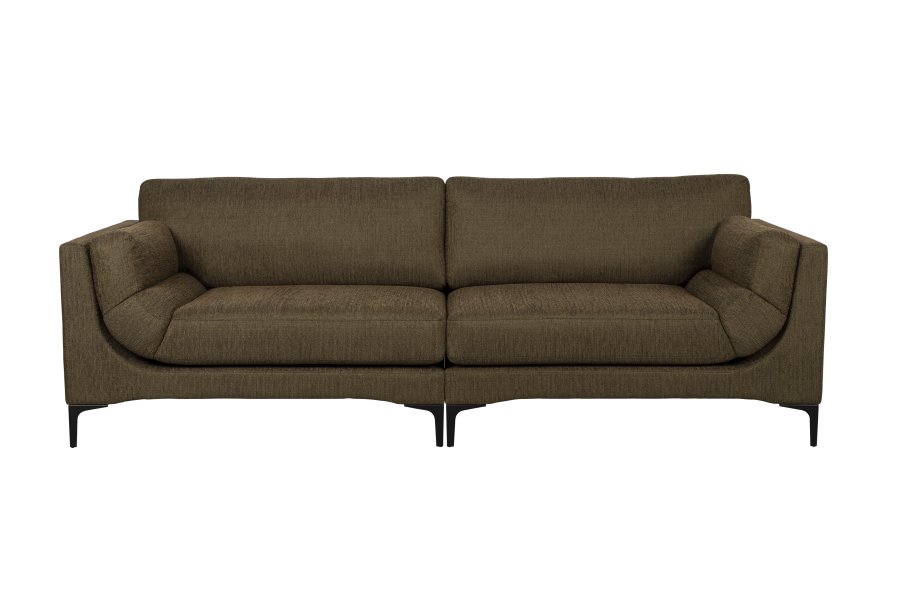 ZUIVER Balkong 3-manns sofa - skog polyester og stl