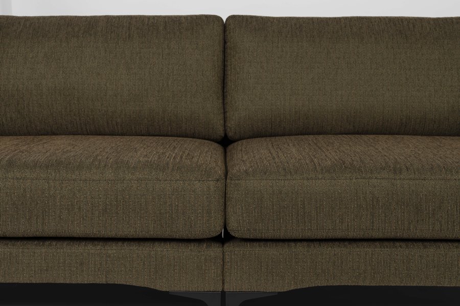 ZUIVER Balkong 3-manns sofa - skog polyester og stl