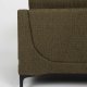 ZUIVER Balkong 3-manns sofa - skog polyester og stl