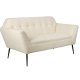 DUTCHBONE Kate 2-pers. sofa - beige bouclé stof og sort jern